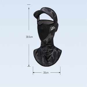 Cycling Fishing UV Protection One-piece Empty Top Hat Neck Protector