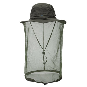 Simple Men And Women Anti-mosquito Fishing Hat