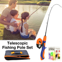 Load image into Gallery viewer, Telescopic Lure Rod Set