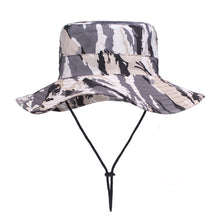 Load image into Gallery viewer, Outdoor Fisherman Hat Fishing Mountaineering Camouflage Big Brim