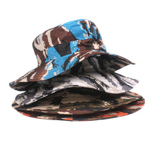 Load image into Gallery viewer, Outdoor Fisherman Hat Fishing Mountaineering Camouflage Big Brim