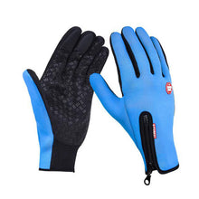 Load image into Gallery viewer, Winter Gloves Touch Screen Riding Motorcycle Sliding Waterproof Sports Gloves With Fleece