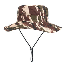 Load image into Gallery viewer, Outdoor Fisherman Hat Fishing Mountaineering Camouflage Big Brim